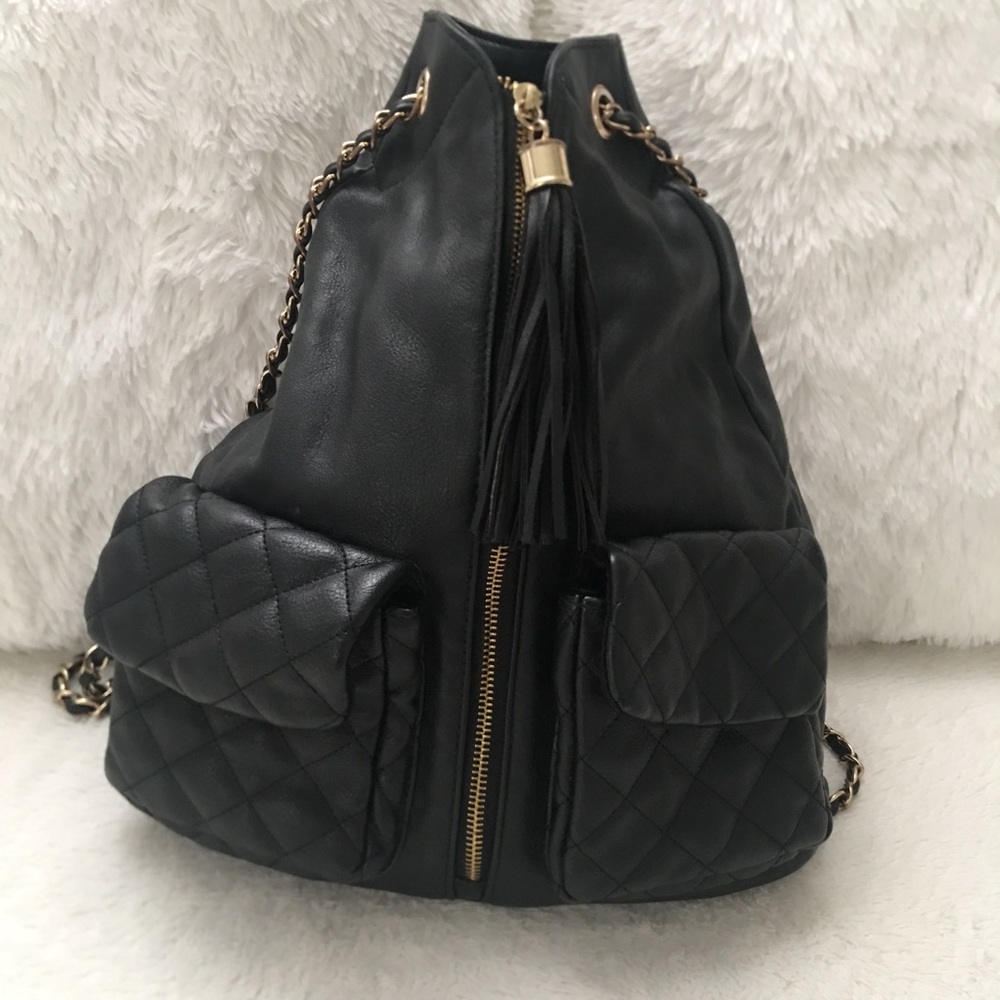 Black & Gold Backpack